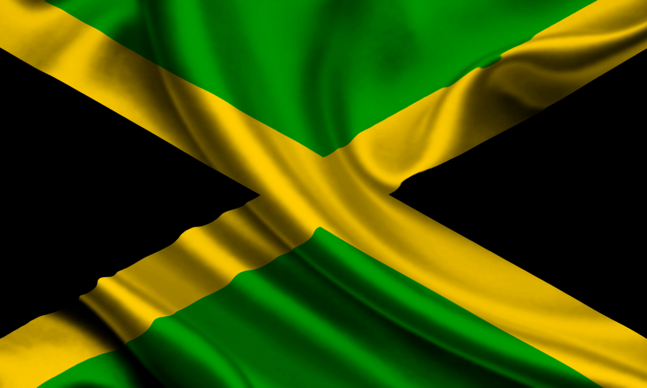 Jamaica, флаг, ямайка