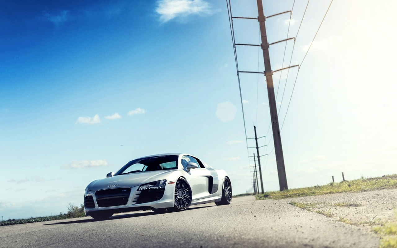 vehicles, automobile, skies, , Audi R8, Audi, roads