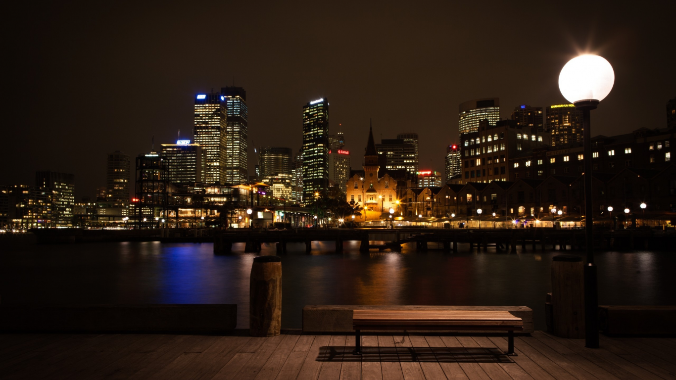 night, cities, water, , cityscapes