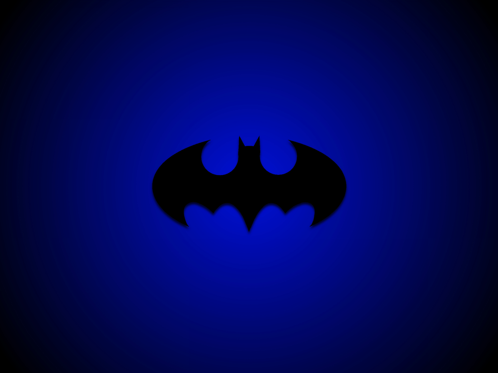 black, minimalistic, Batman, , DC Comics, blue, Batman Logo, hero