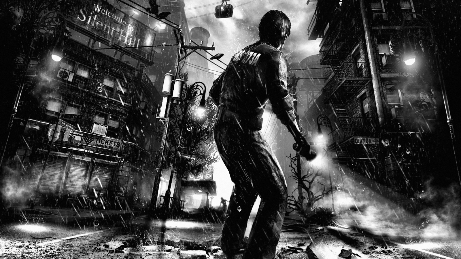 ливень, Silent hill downpour, silent hill, welcome, мёрфи пендлтон