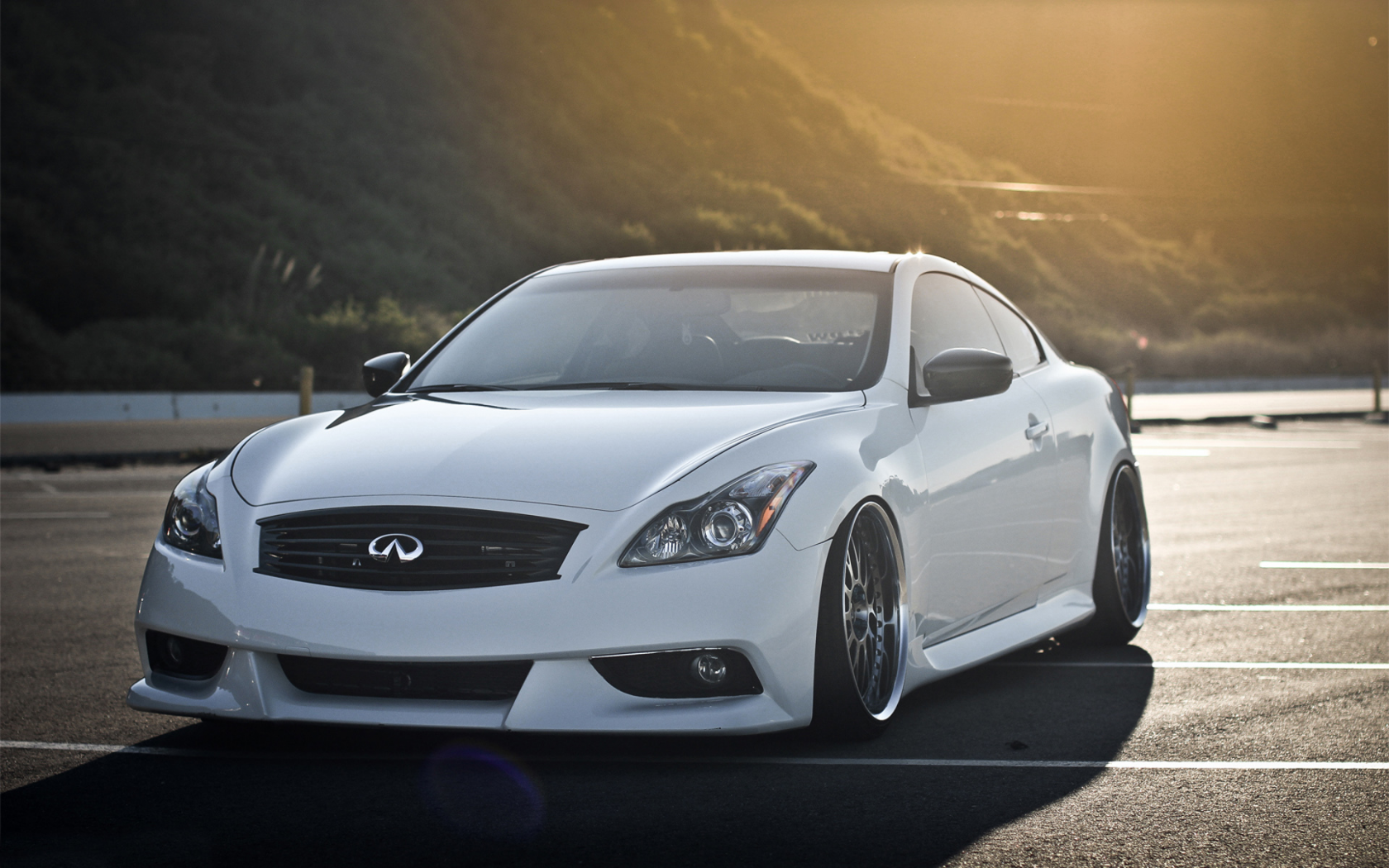 тюнинг, купе, Infiniti g37, coupe, белая, инфинити