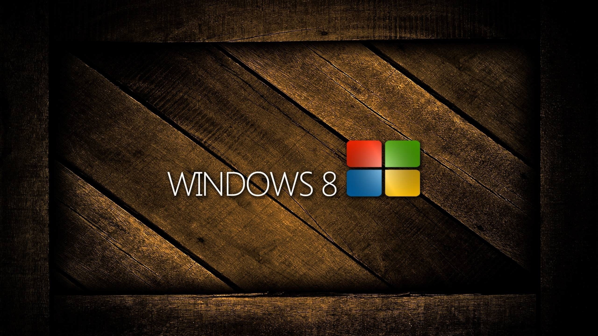 Pc, дерево, microsoft windows, windows 8, лого