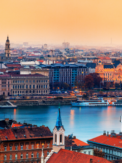 будапешт, католический собор, город, Венгрия, столица