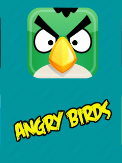 Angry birds, значки, птица