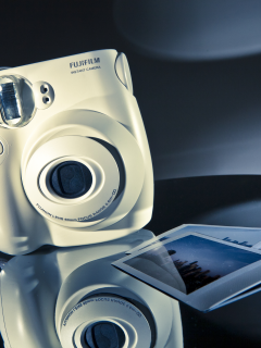 отражение, фотографии, фотоаппарат, Fujifilm instax mini