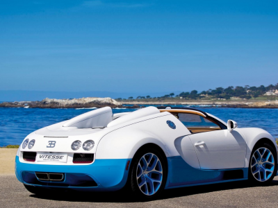  bugatti veyron, Машины, кар , бело, авто, grand sport vitesse, спорт