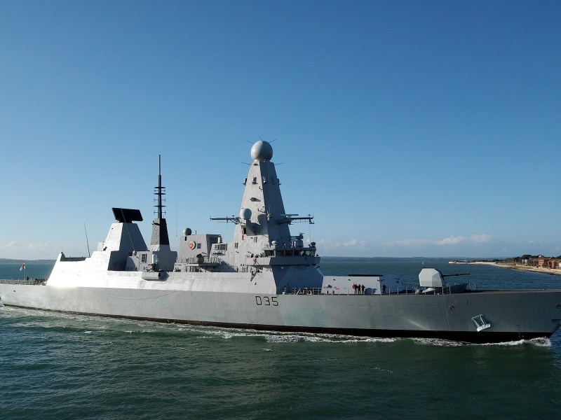 оружие, корабль, Hms dragon