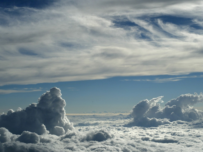 облака, skies, clouds, небо