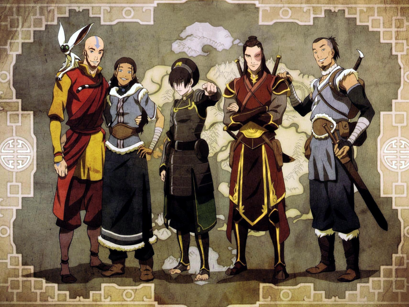 катара, сока, зуко, avatar, тоф, аватар, The legend of korra, аанг