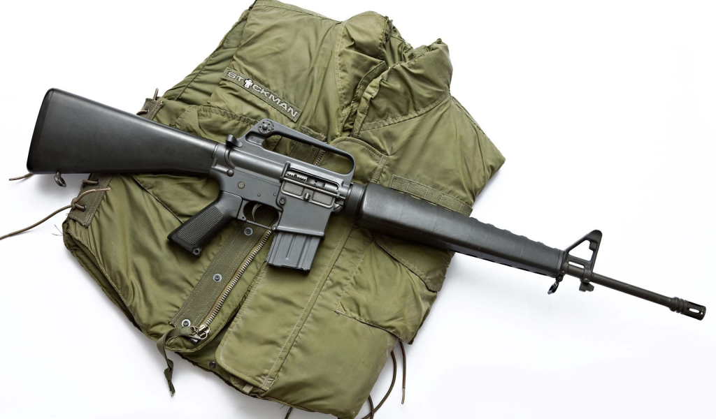 винтовка, Оружие, автоматическая, m16, американская