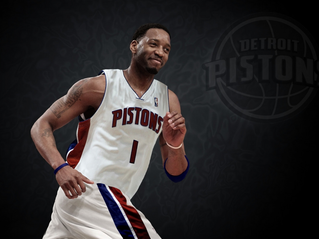 тату, баскетбол, detroit-pistons, Tracy mcgrady, nba, фон, игрок