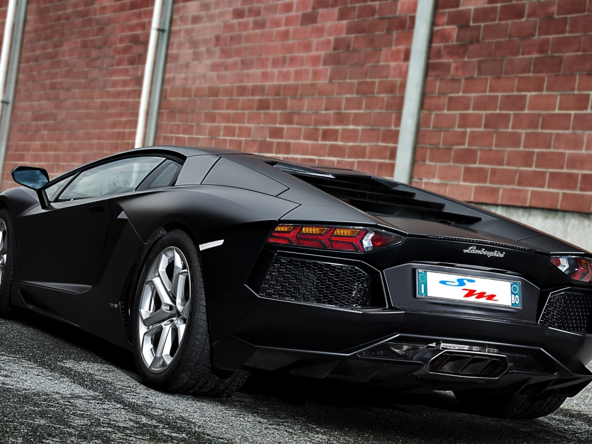 lp700-4, ламборгини, Lamborghini, aventador, авентадор, black matte