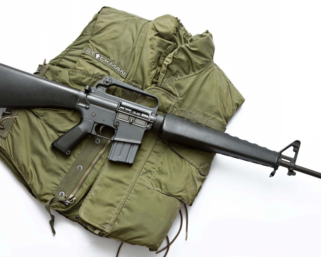 винтовка, Оружие, автоматическая, m16, американская