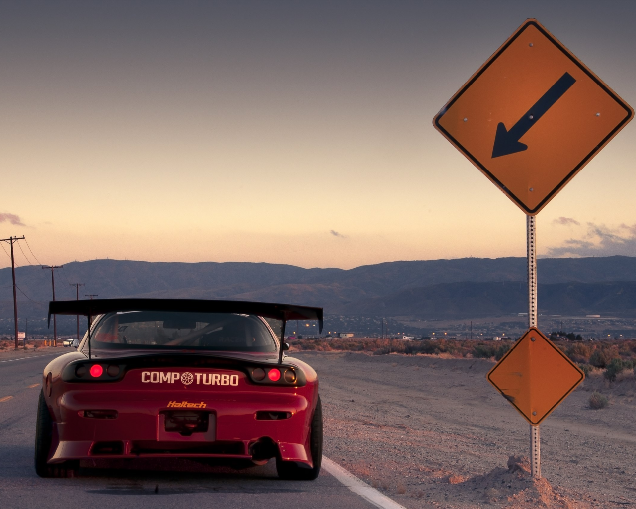 Mazda, desert, мазда, rx-7, рыкса, пустыня