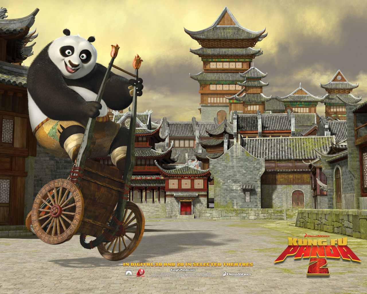 кунг-фу панда 2, dreamwork, kung-fu panda 2, по, 2011, Панда