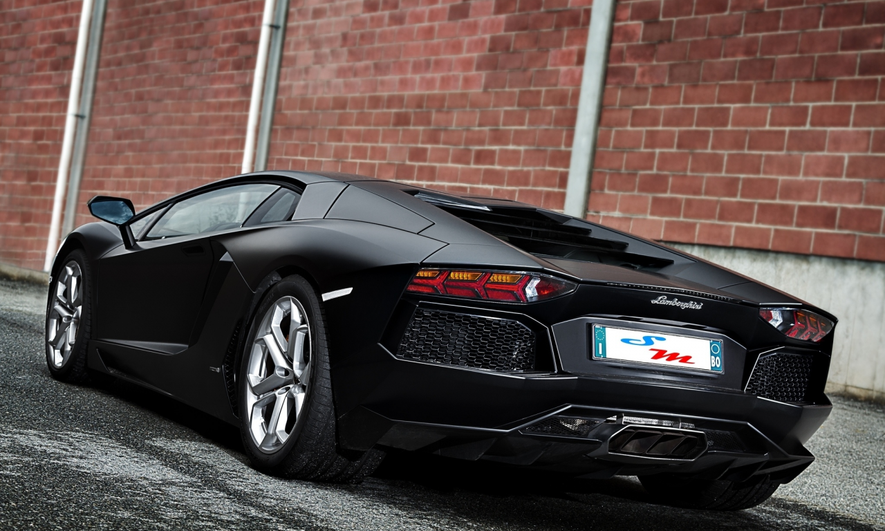 lp700-4, ламборгини, Lamborghini, aventador, авентадор, black matte