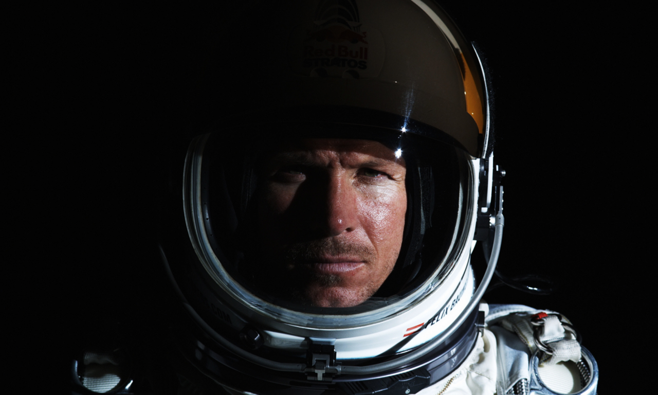 полёт, космос, Felix baumgartner, red bull stratos, red bull, спортсмен