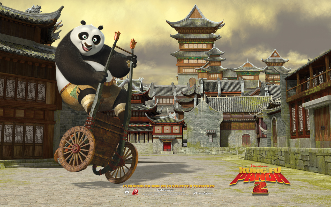 кунг-фу панда 2, dreamwork, kung-fu panda 2, по, 2011, Панда