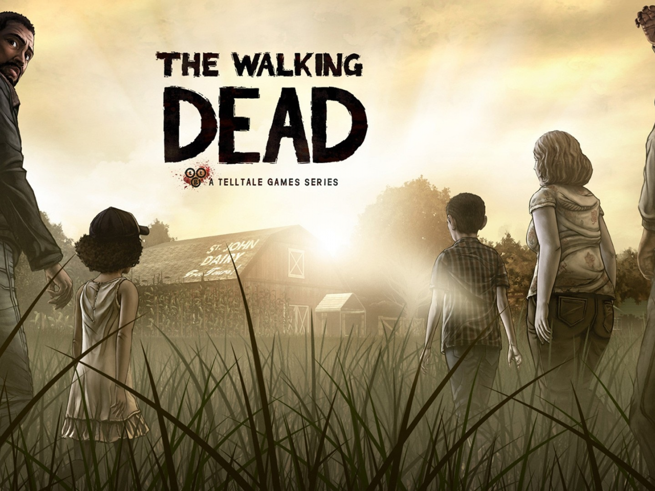 The walking dead, telltale games, зомби, игра, the walking dead the game