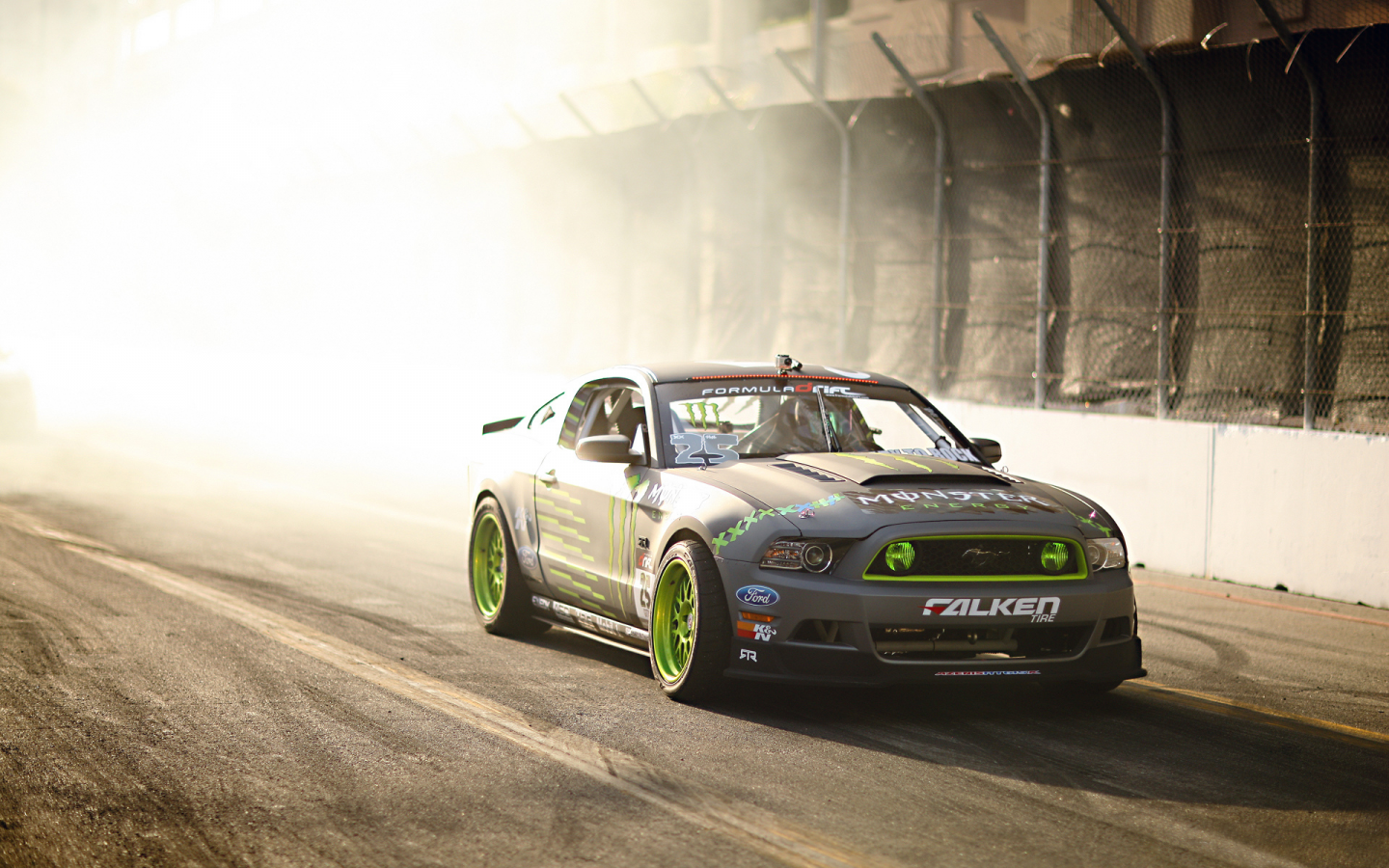 gt, Ford, competition, sportcar, team, monster energy, tg-500, falken, tuning, mustang, drift