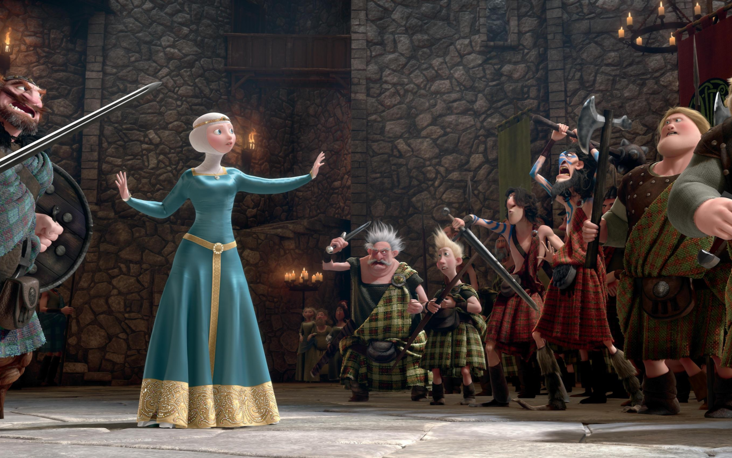 princess, film, queen, scotland, red hair, pixar, merida, Brave, the movie, disney, king, warriors