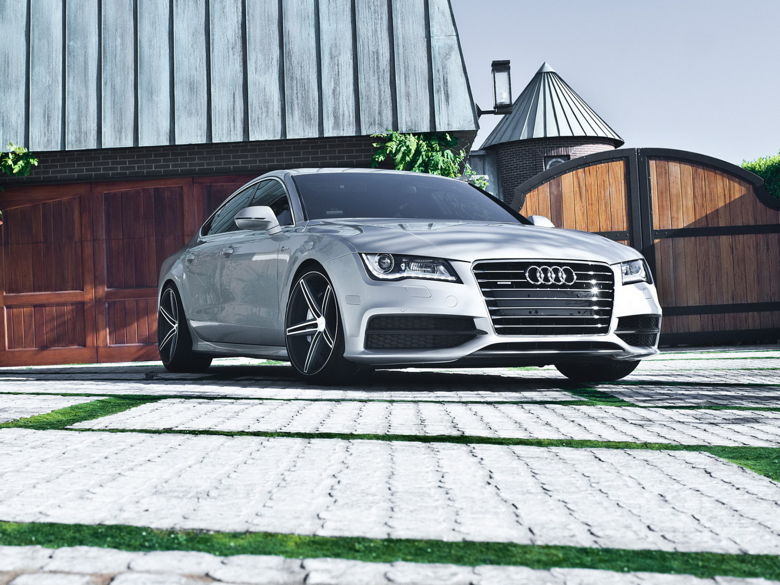 hd wallpaper, car, Audi a7, авто, ауди, гараж