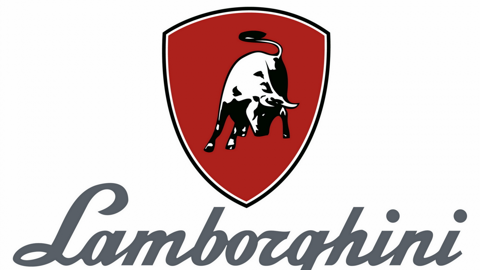 логотипы, Lamborghini, фон, бык