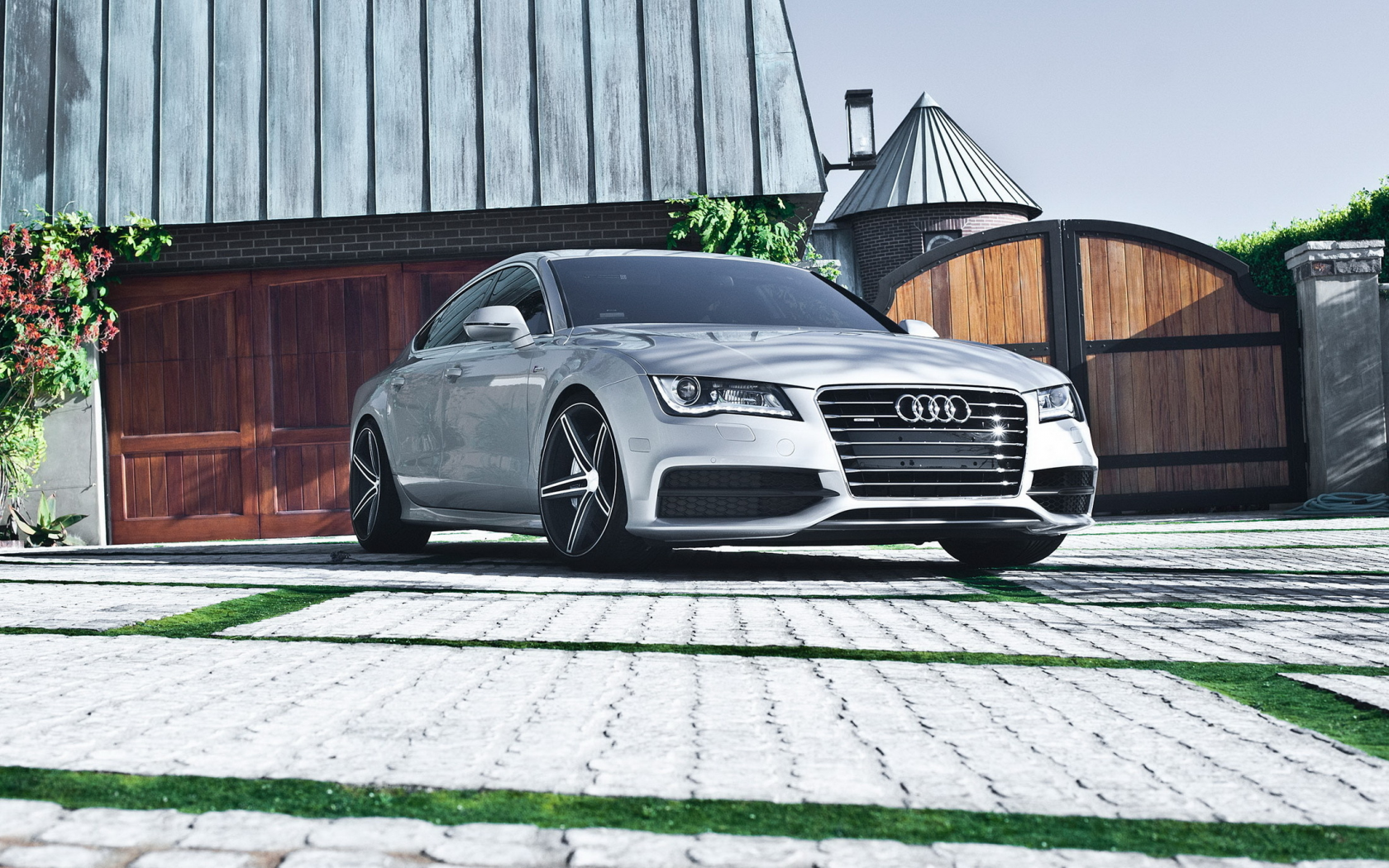 hd wallpaper, car, Audi a7, авто, ауди, гараж