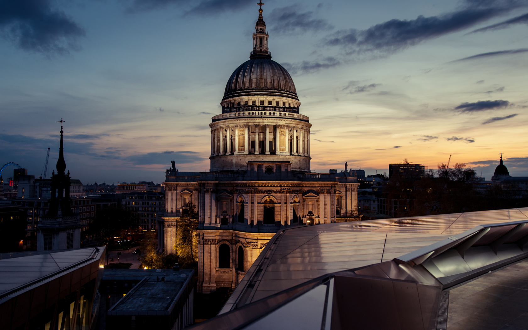 англия, night, St pauls cathedral, england, лондон, london, ночь, uk, sunset