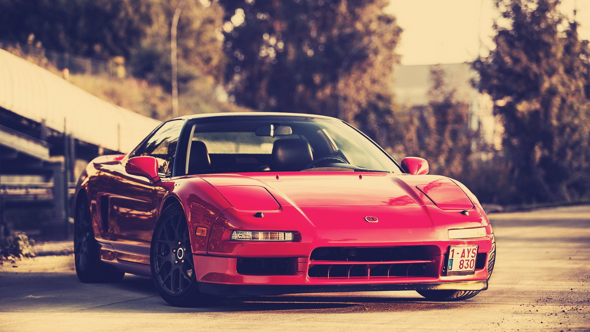 honda nsx, acura, Хонда, акура, red, спереди