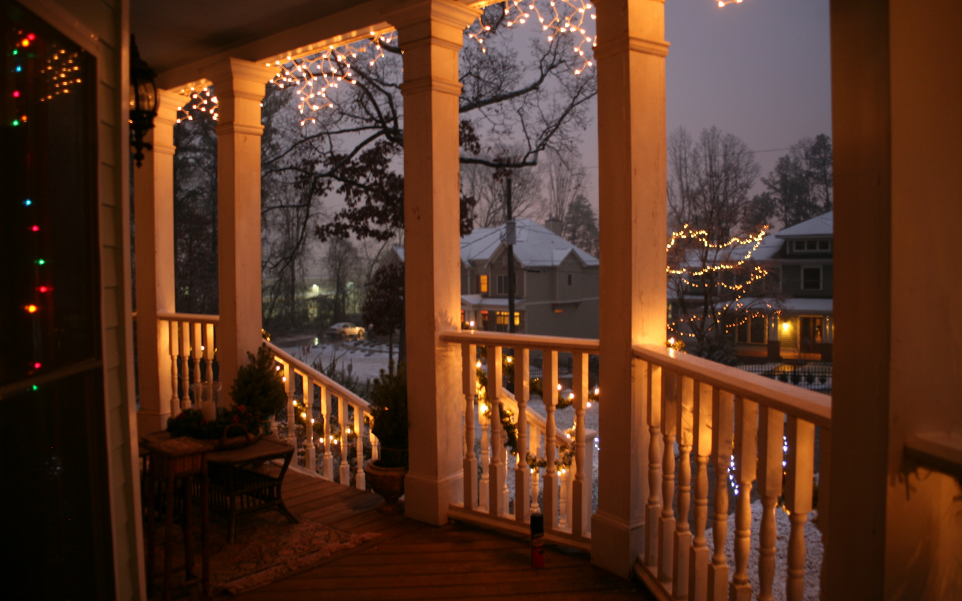 christmas, winter, city, charleston, Usa, new_year, город, south_carolina