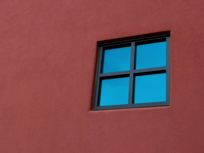 минимализм, Стена, окно