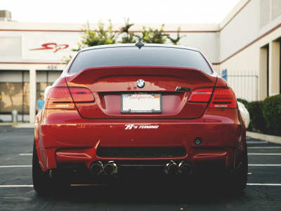 e92, Bmw, парковка, red, бмв, m3, красный, задок, парковка