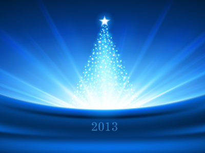 звёзда, блеск, ёлка, Новый год, рождество, синий, свет