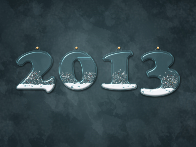  снег, фон, Новый год, 2013, серый