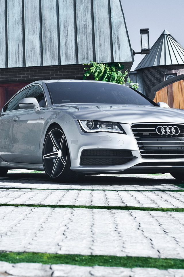 hd wallpaper, car, Audi a7, авто, ауди, гараж