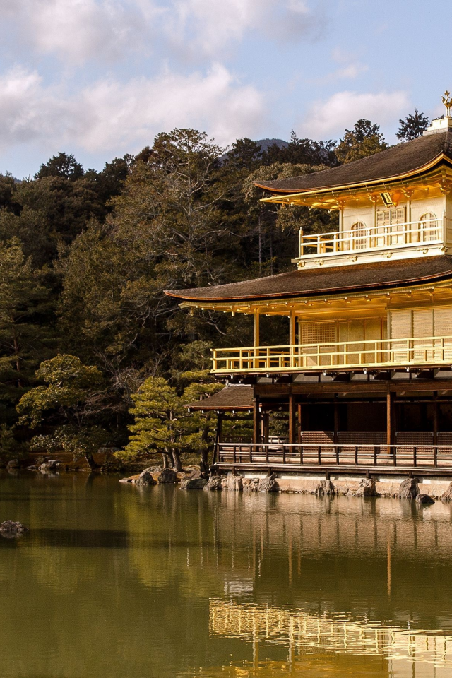 kyoto, japan, The golden pavilion