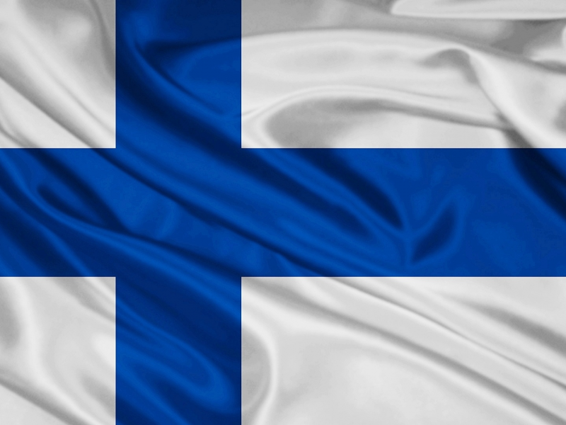 Finland, флаг, финляндия