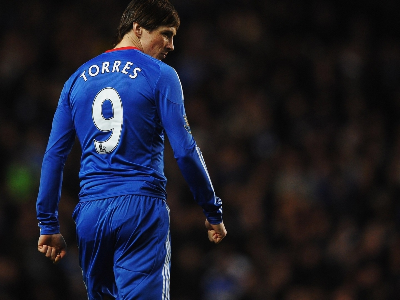 форма, 9, Спорт, chelsea, футбол, fernando torres, стадион, взгляд