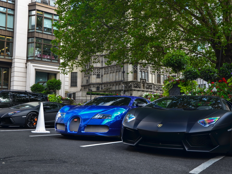 matte, veyron, ламборджини, aventador, x2, Black, bugatti, blue, london, chrome