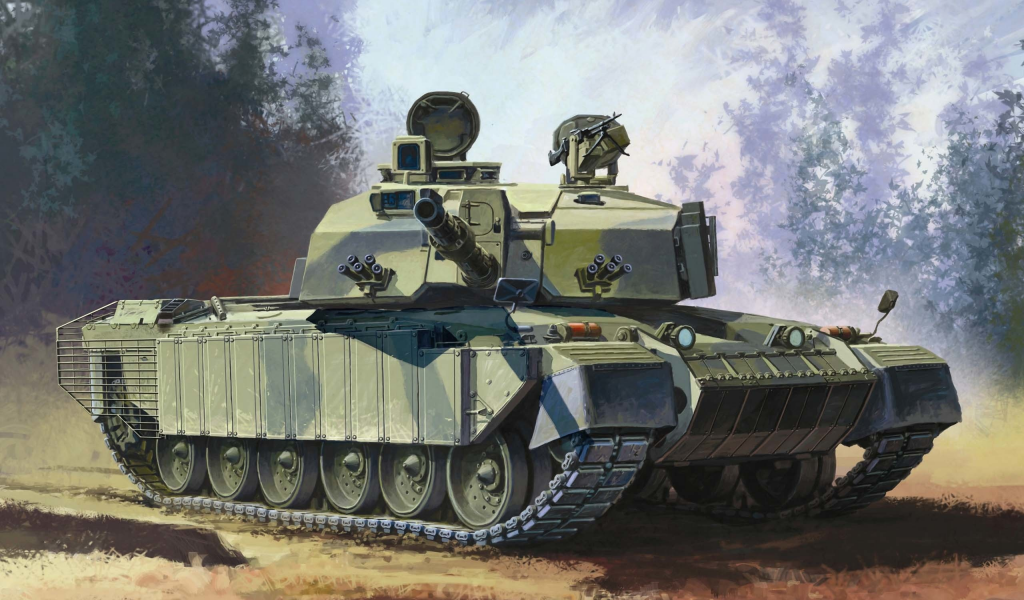 рисунок, основной, челленджер 2, Арт, боевой, challenger 2