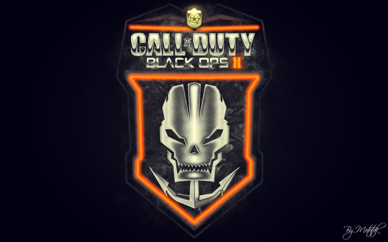 call of duty, fan-art, Black ops 2, emblem