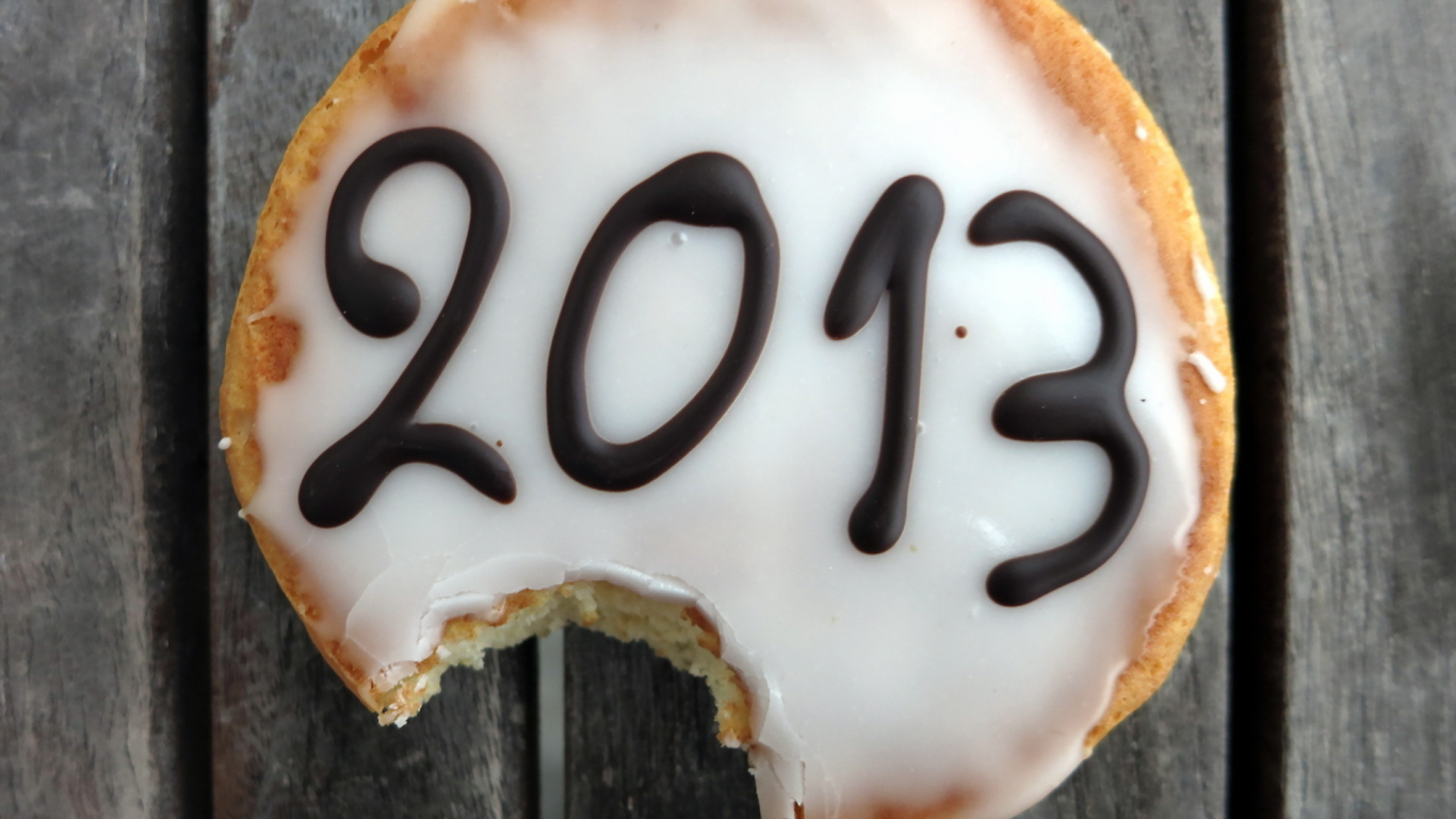 пирожок, новый год, 2013