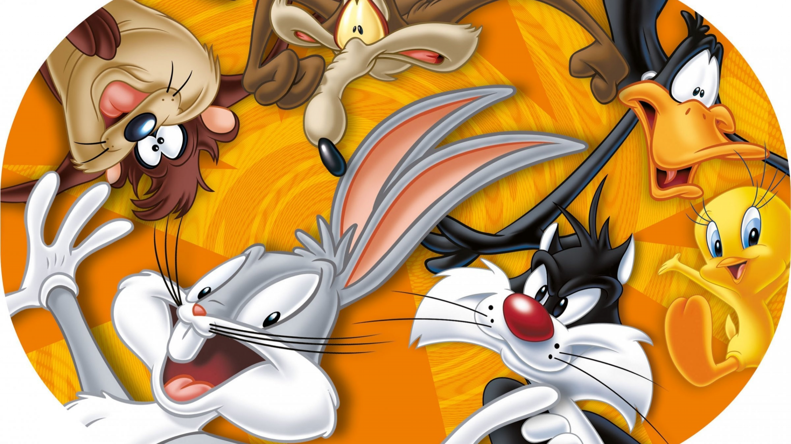 багз банни, твити, кот сильвестр, Looney tunes, даффи дак