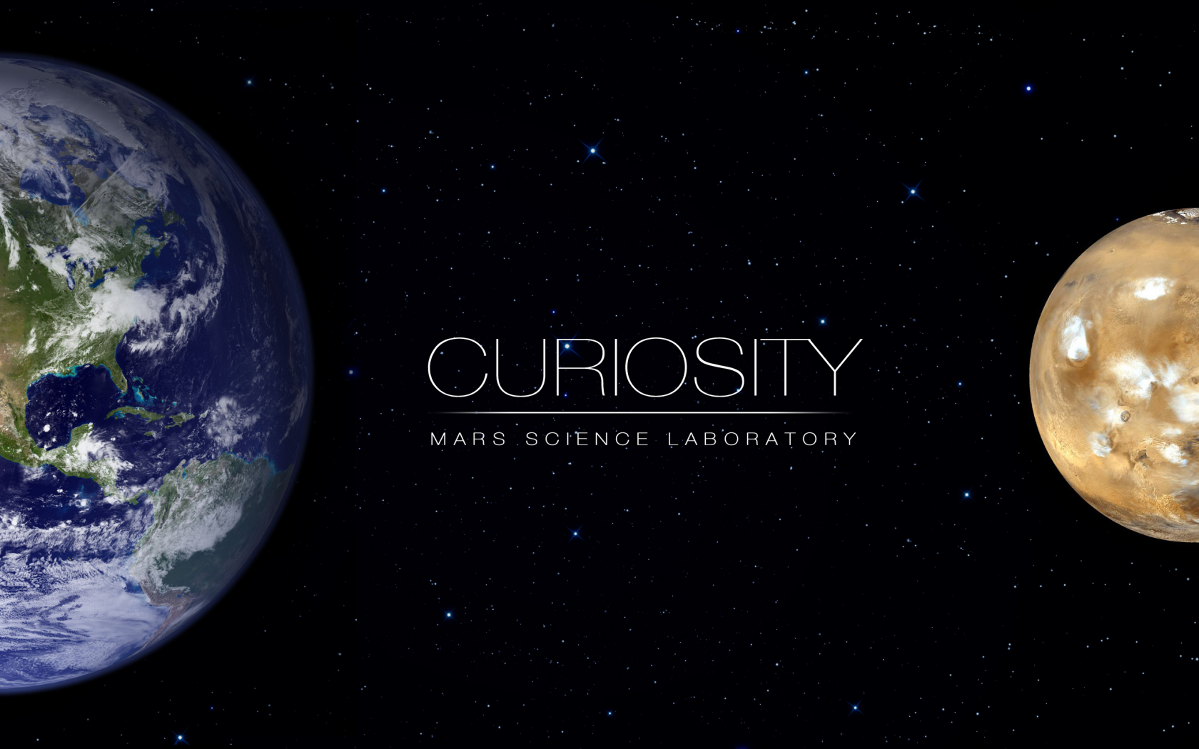 земля, Curiosity, звезды, марс