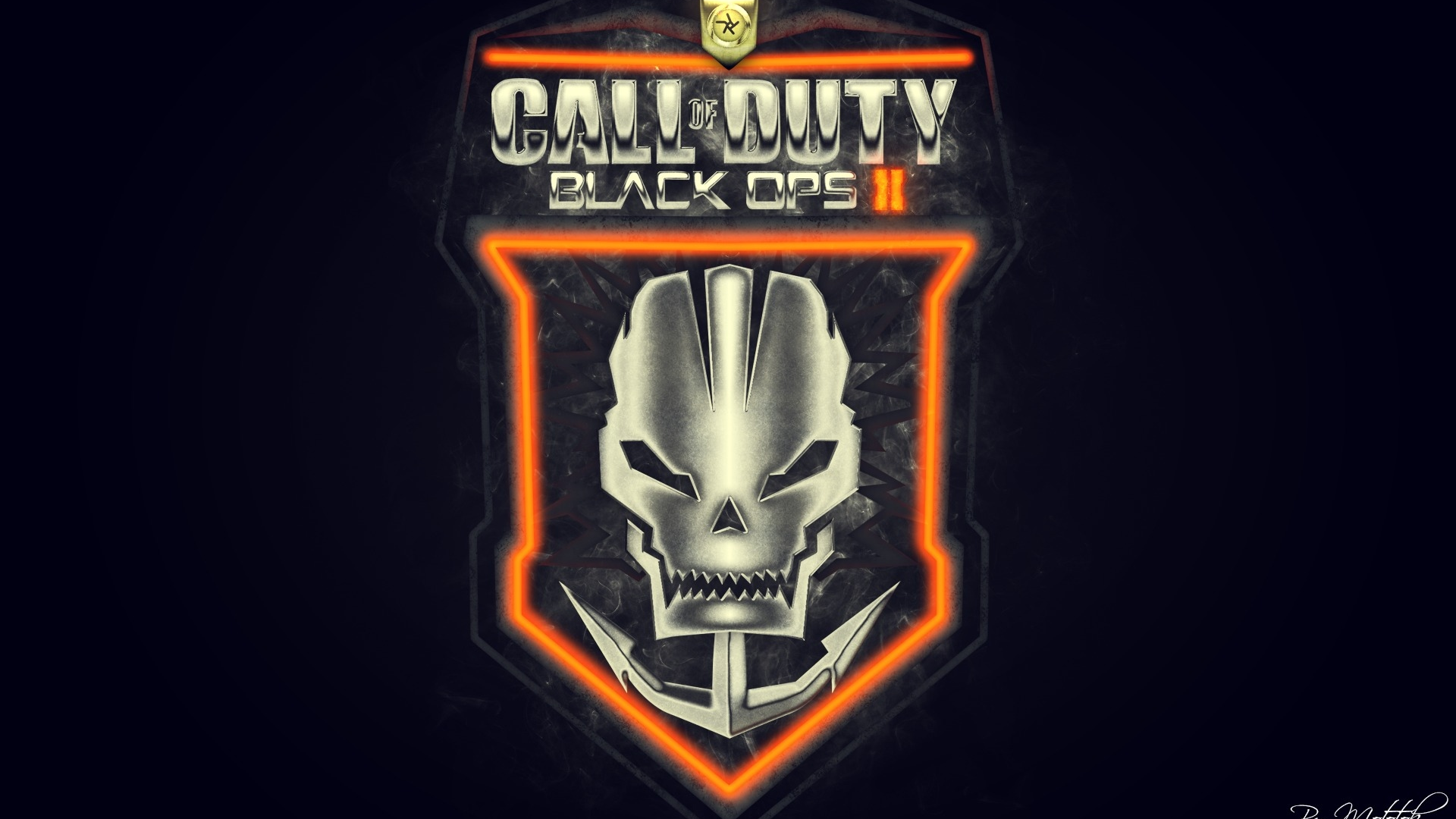 call of duty, fan-art, Black ops 2, emblem