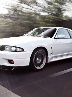 jdm, wallpapers, desktop, r33, japan, Car, nissan skyline, speed, automobile, white