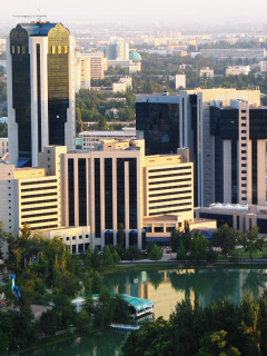 узбекистан, Ташкент, здания, город, столица