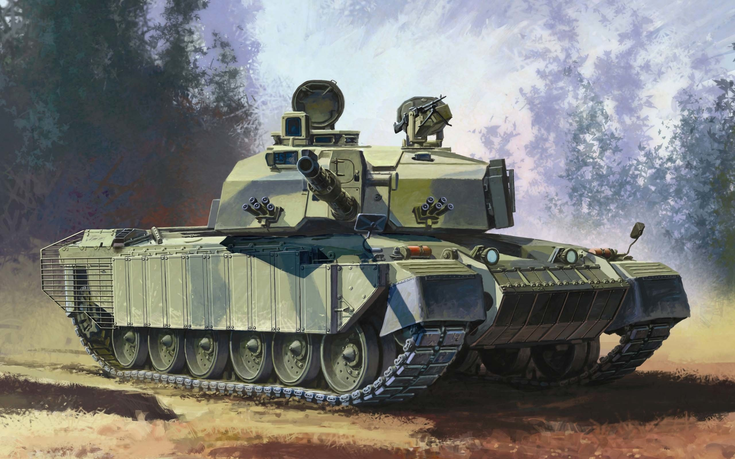 рисунок, основной, челленджер 2, Арт, боевой, challenger 2